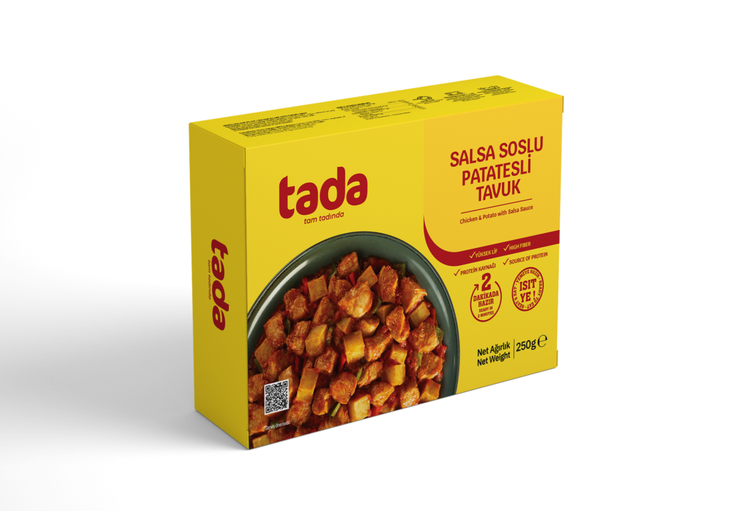 Salsa Soslu Patatesli Tavuk