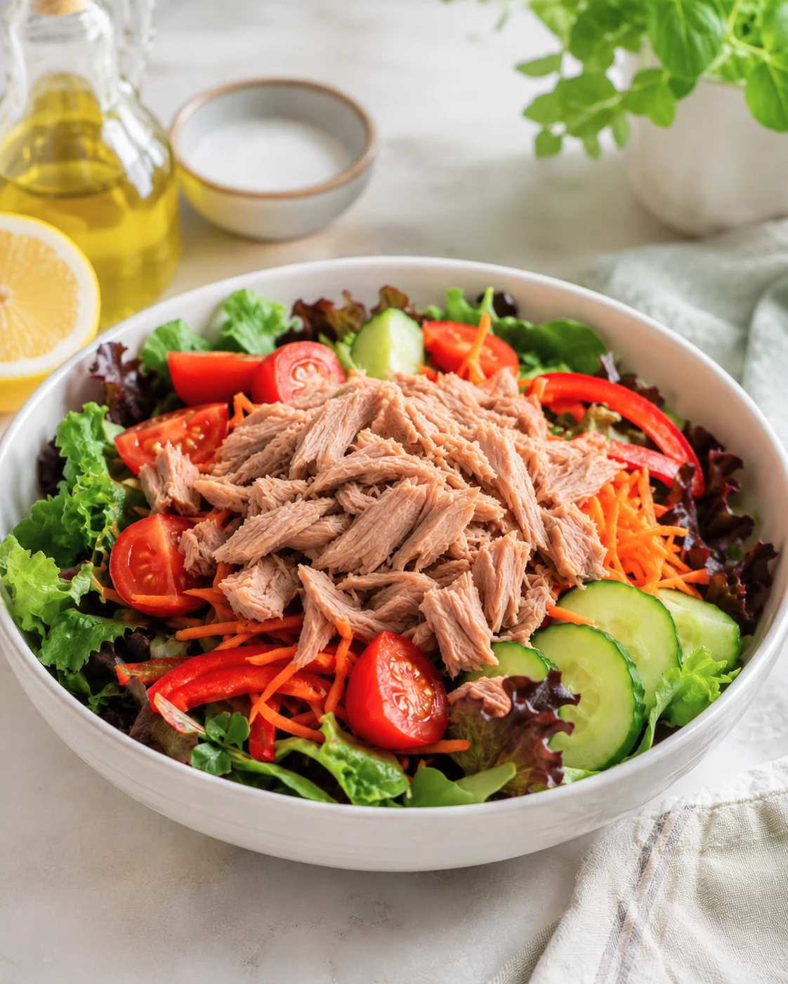 Ton Balıklı Salata Tarifi